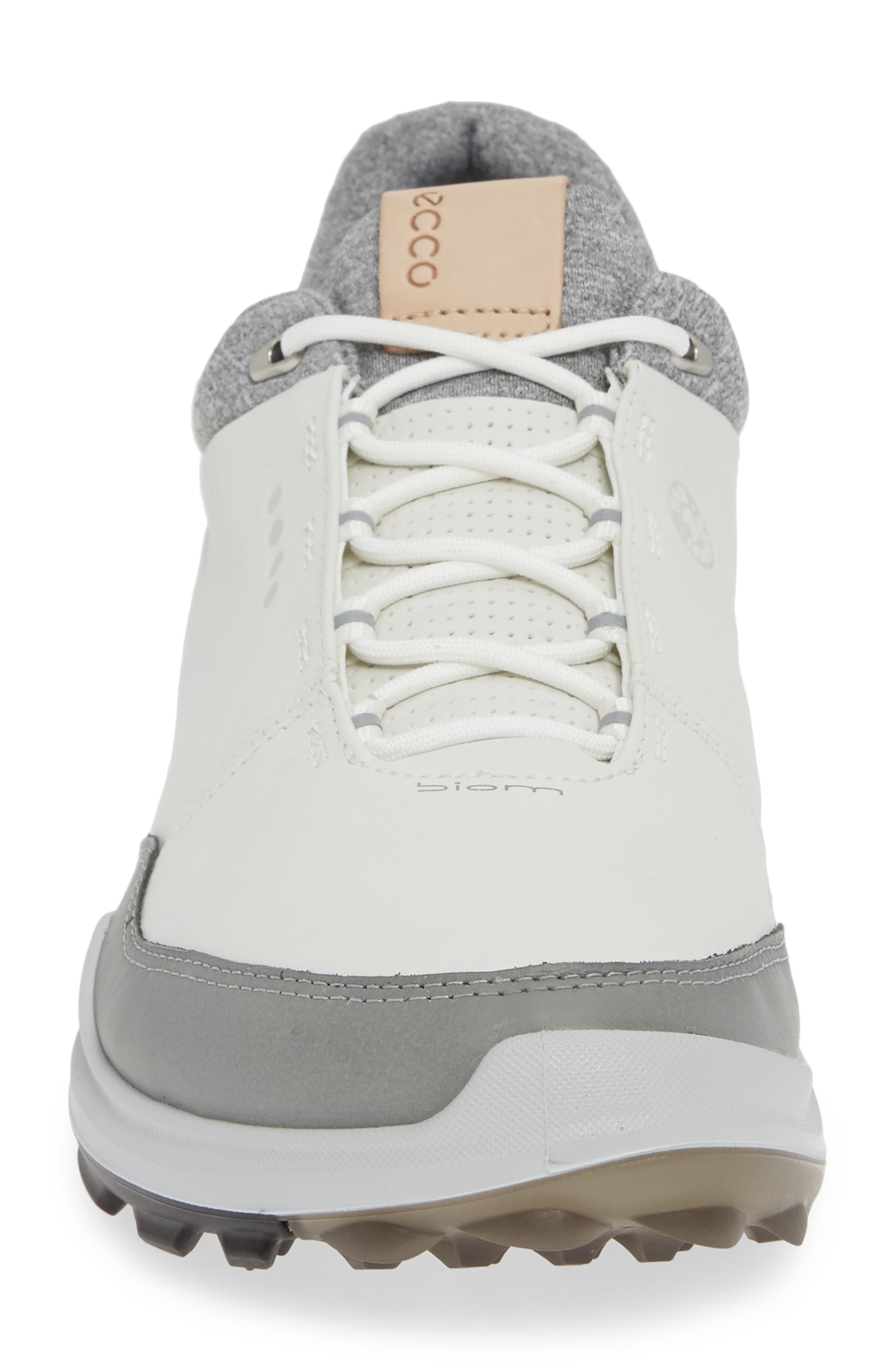 BIOM Hybrid 3 Gore-Tex® Golf Shoe, Alternate, color, WHITE/ BLACK LEATHER