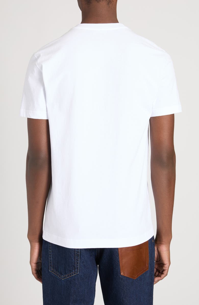 Dolce&Gabbana Logo Cotton Graphic T-Shirt, Alternate, color, W0800 Bianco Ottico