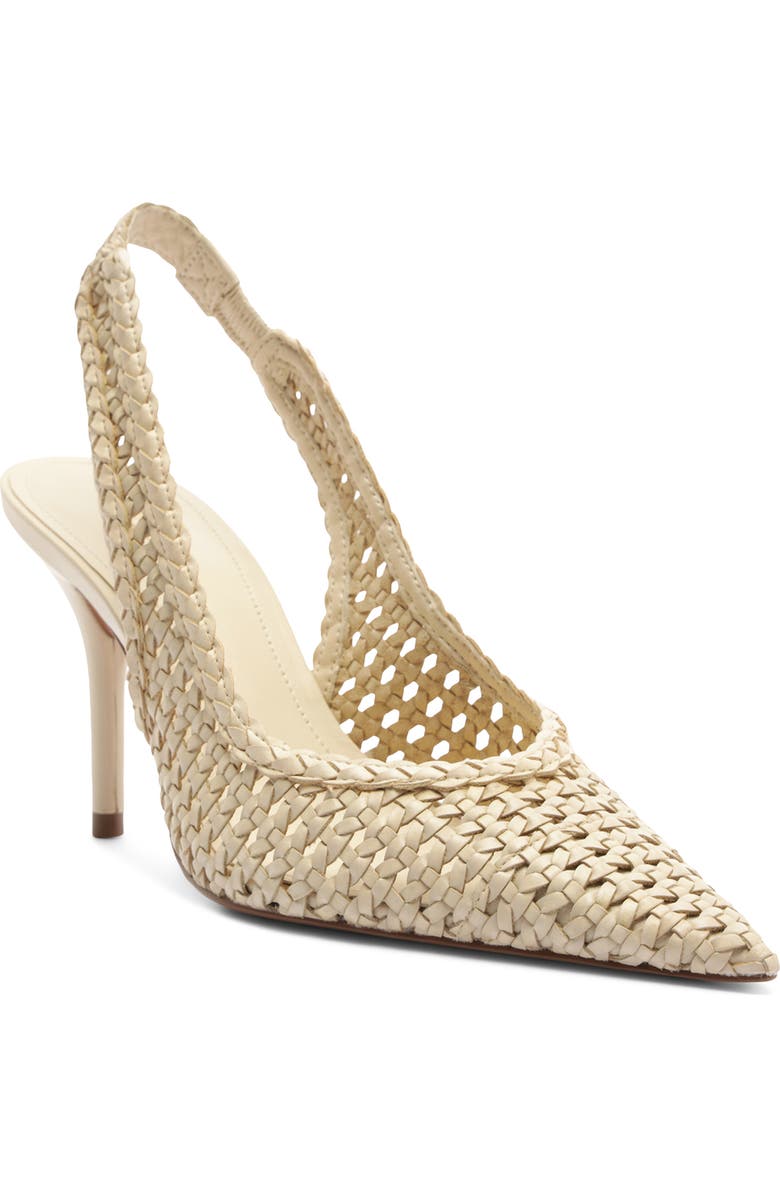 Arezzo Eva Slingback Stiletto Pump, Main, color, Panacota