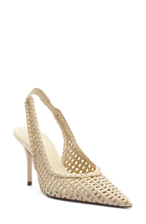 Eva Slingback Stiletto Pump (Women)