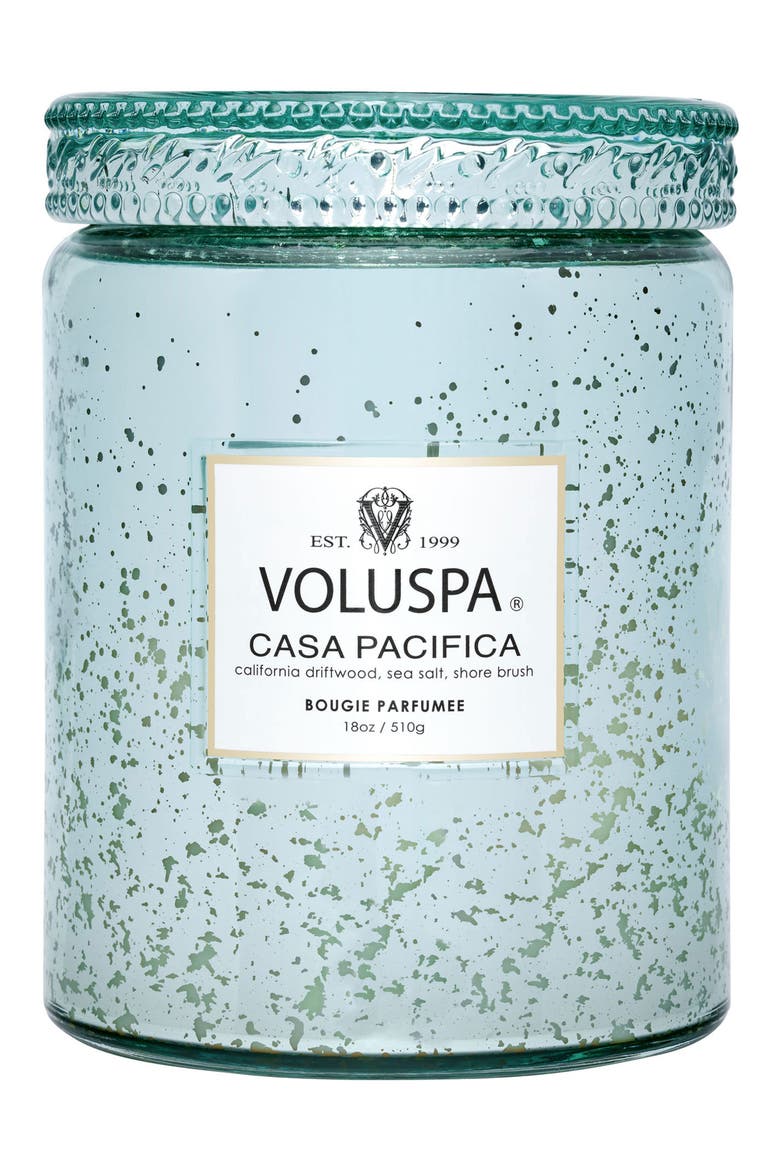 Casa Pacifica Large Jar Candle, Alternate, color, CASA PACIFICA