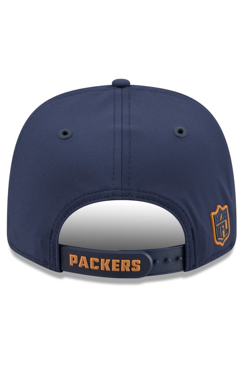 Men's New Era Blue Green Bay Packers 2026 Sideline Throwback 9SEVENTY Adjustable Hat, Alternate, color, Blue
