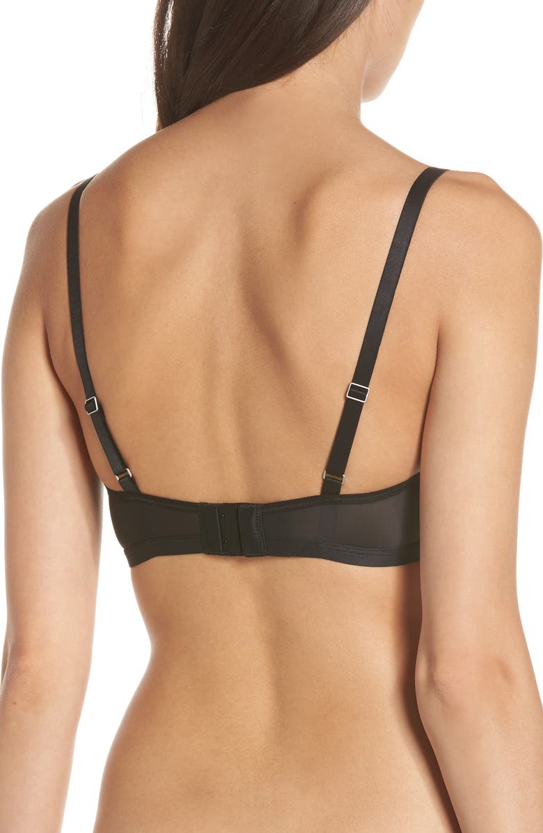 Negative Underwear Silky Bralette, Alternate, color, 