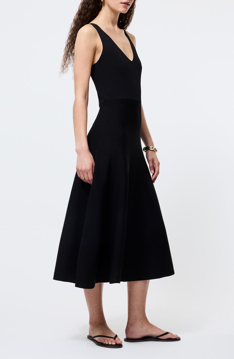 French Connection Knit Fit & Flare Midi Dress, Alternate, color,