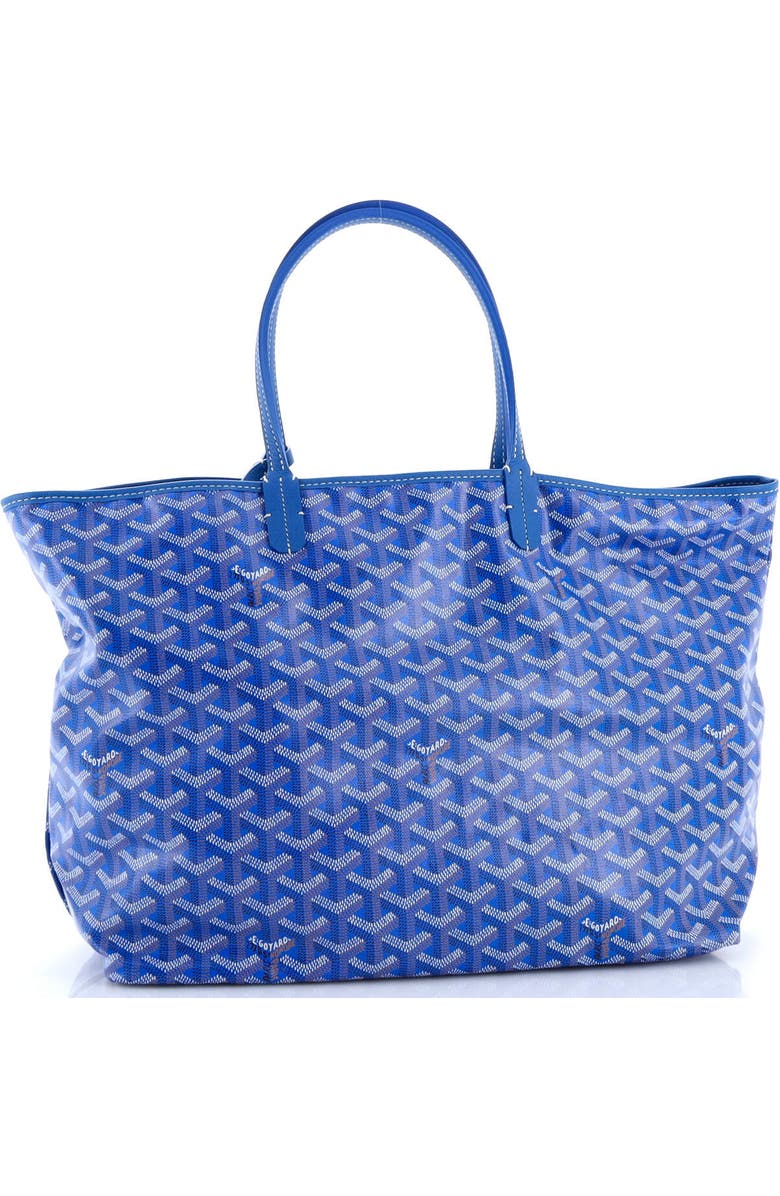 Pre-Owned Goyard Saint Louis Tote Coated Canvas PM, Alternate, color, Blue