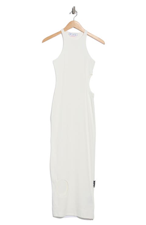 ワンピース OFF-WHITE COTTON SWEATSHIRT DRESS Off-White White Dresses | Nordstrom Rack