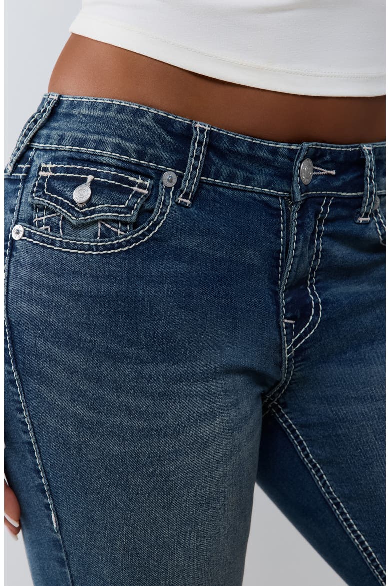 Joey Big T Flare Leg Jeans, Alternate, color, MEDIUM COWBOYS WORK WASH