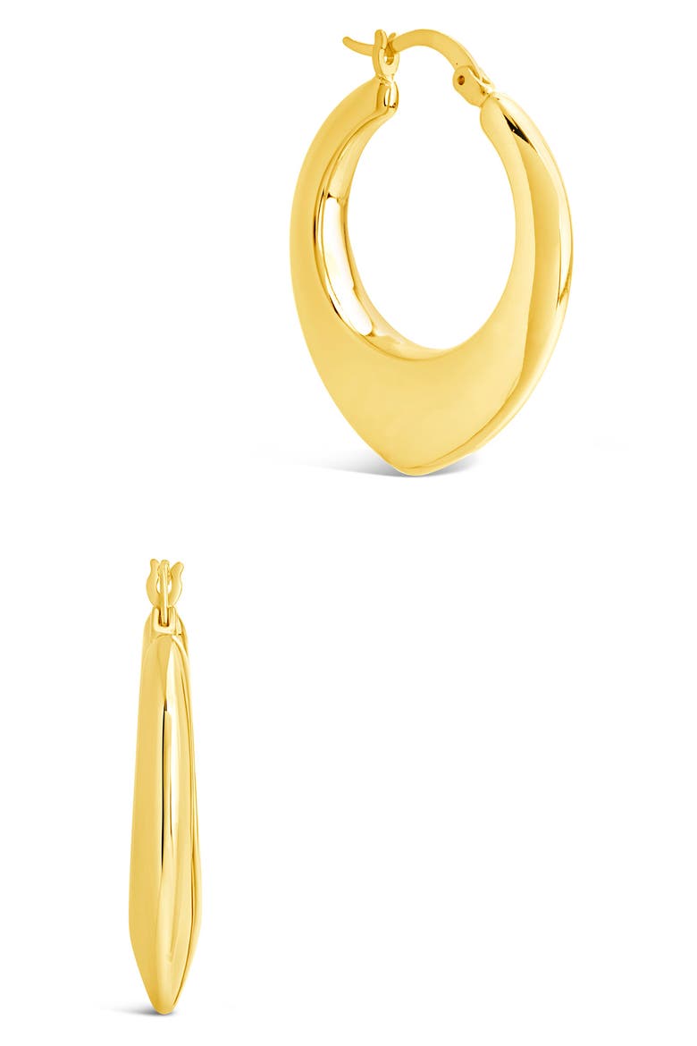 Inyd Hoop Earrings, Alternate, color, GOLD