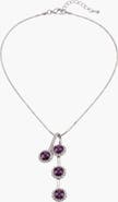 Modenaire Sunflower Crystal Pendant Necklace