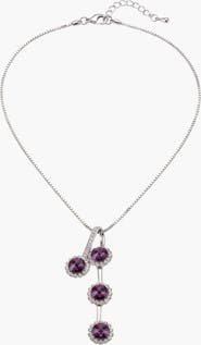 Modenaire Sunflower Crystal Pendant Necklace