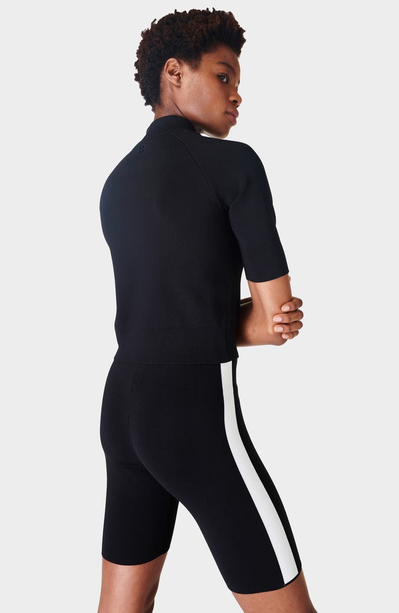 Sweaty Betty Rib Bike Shorts, Alternate, color, 