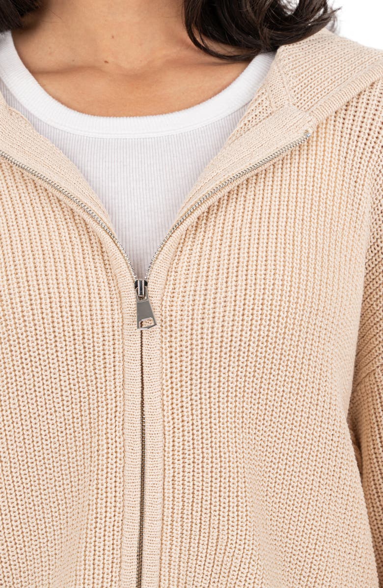 KUT from the Kloth Phoebe Hooded Zip Cardigan, Alternate, color, 