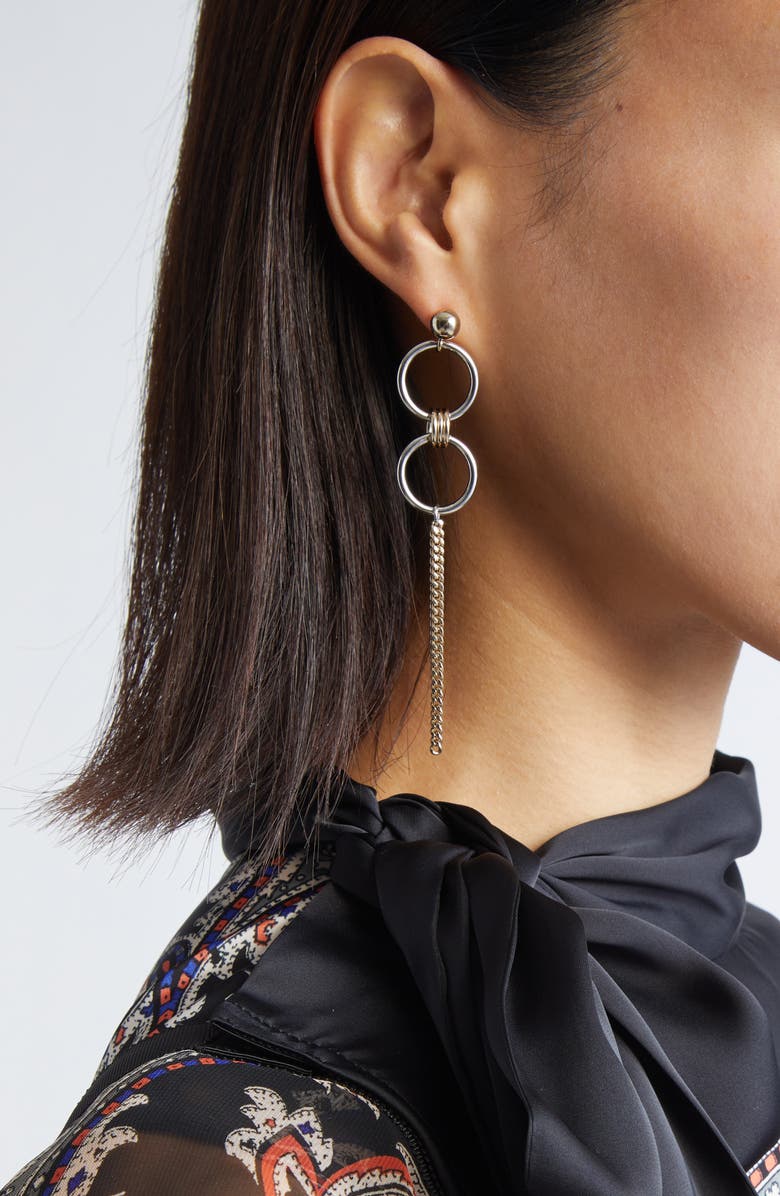 Justine Clenquet Amy Mismatched Earrings, Alternate, color, 