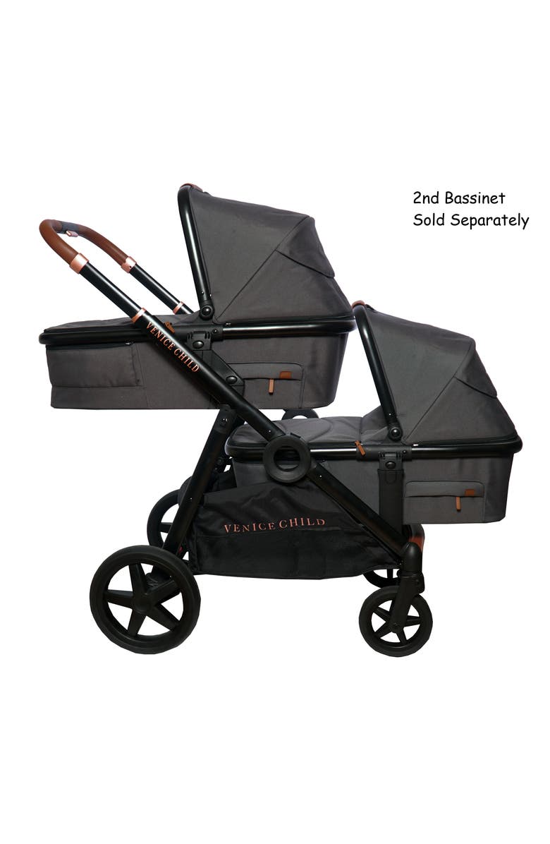 Venice Child Maverick Stroller & Bassinet, Alternate, color, Twilight Gray