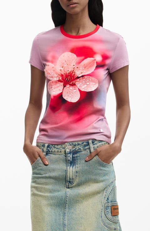 Floral Graphic T-Shirt