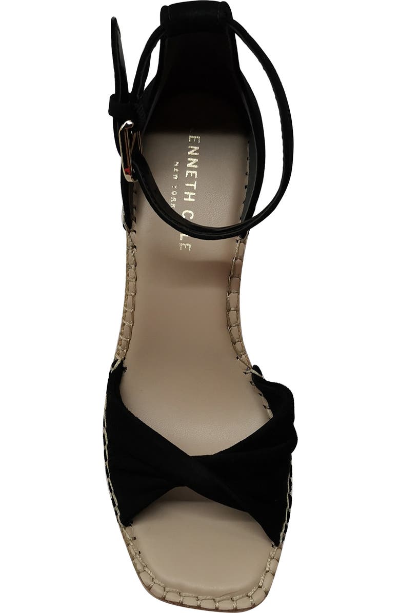 Kenneth Cole Sol Ankle Strap Espadrille Platform Wedge Sandal, Alternate, color,