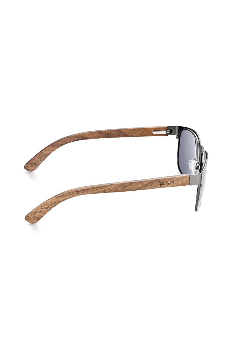 Troon Polarized Sunglasses, Alternate, color, Dark Brown/Black