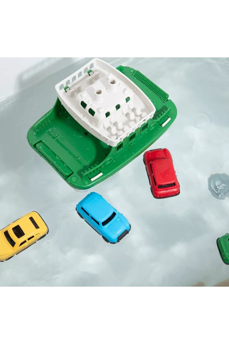 Carry Ship Bath Toy Set with Mini Cars, Alternate, color, Multicolor