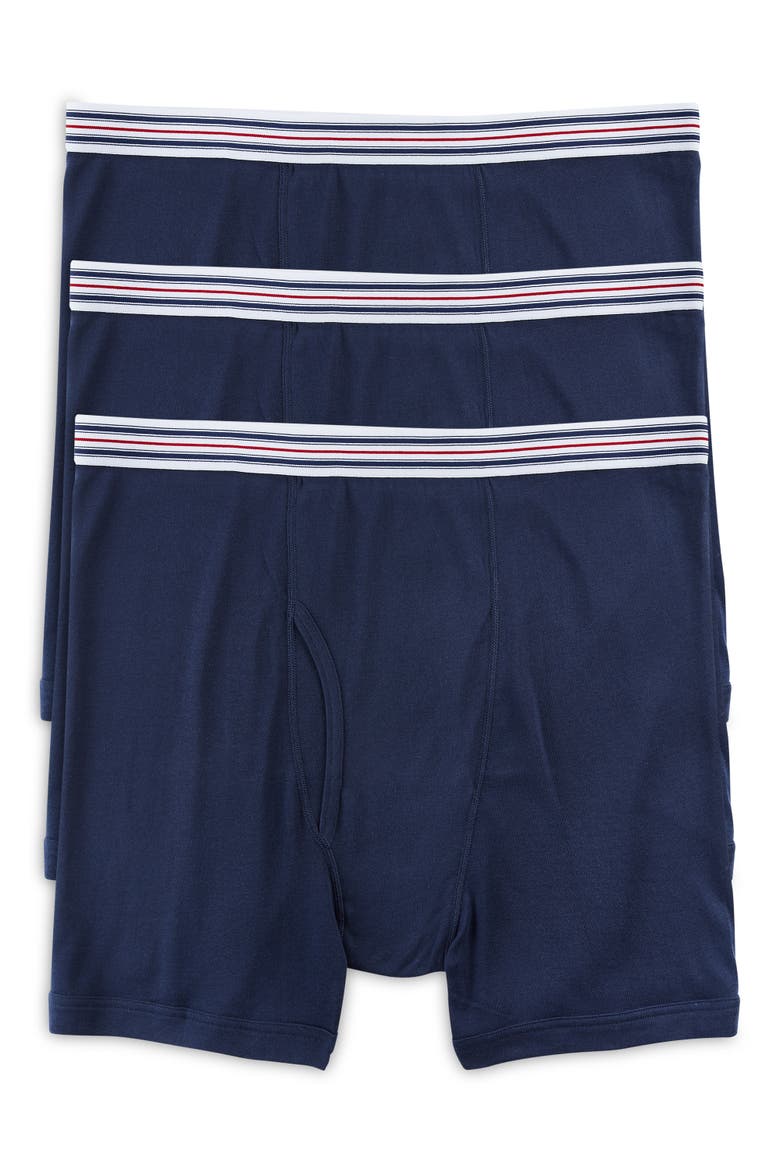 3-pk Boxer Briefs, Alternate, color, NAVY