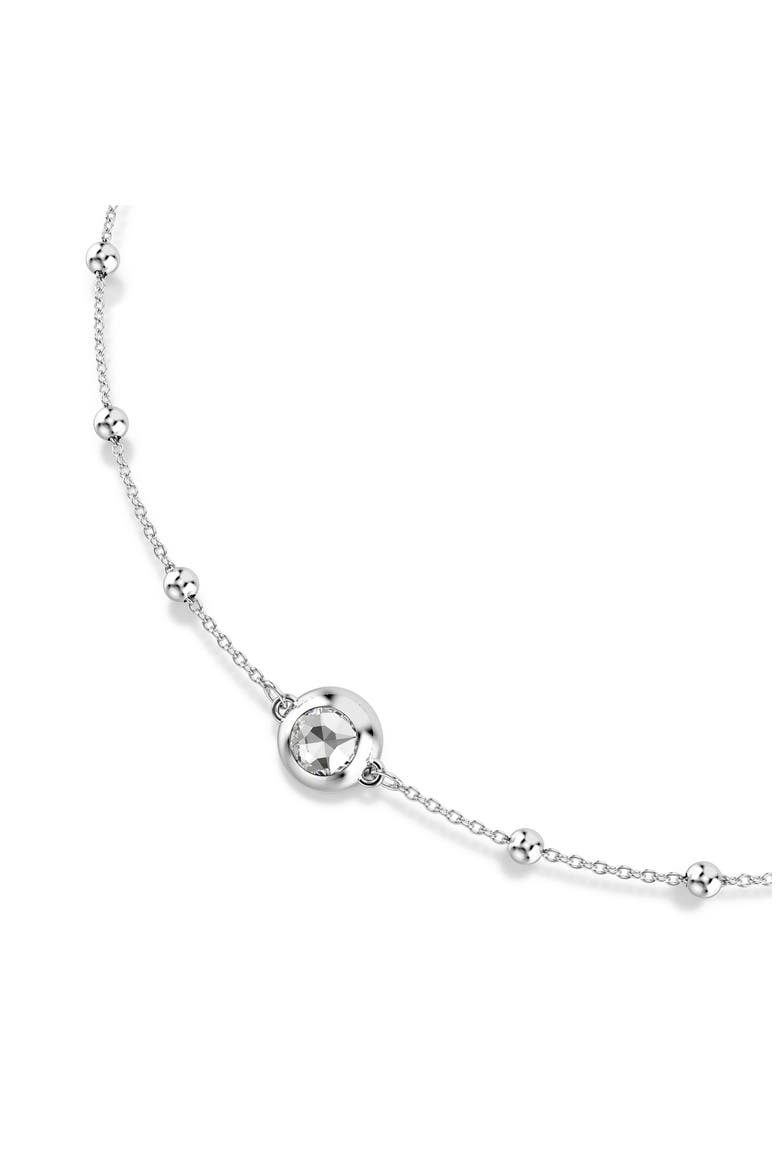 Una Double Sided Necklace, Alternate, color, WHITE/ SILVER