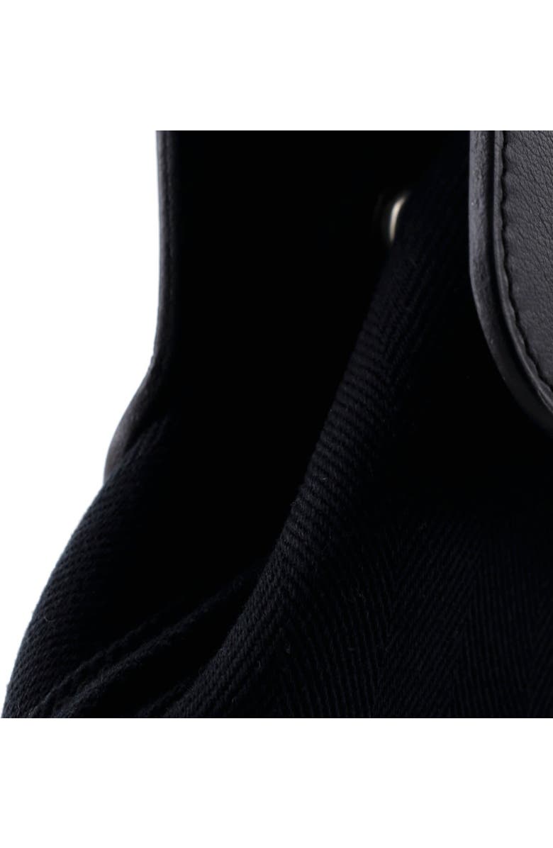 Pre-Owned Hermes Valparaiso Bag Toile and Leather PM, Alternate, color, Bleu Indigo