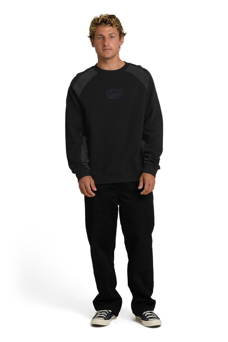 Bad Dog Embroidered Sweatshirt, Alternate, color, BLACK