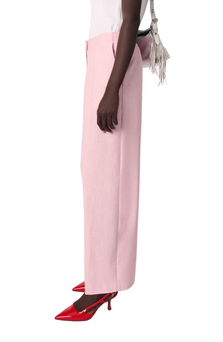 maje Suit trousers, Alternate, color, 