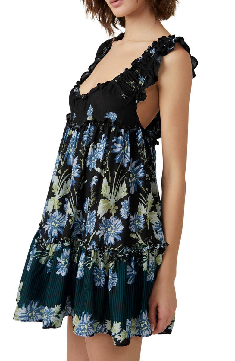Free People Bali Wild Daisy Minidress, Alternate, color, 
