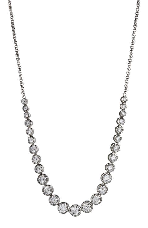 Crystal Pearl Stranded Bracelet Set