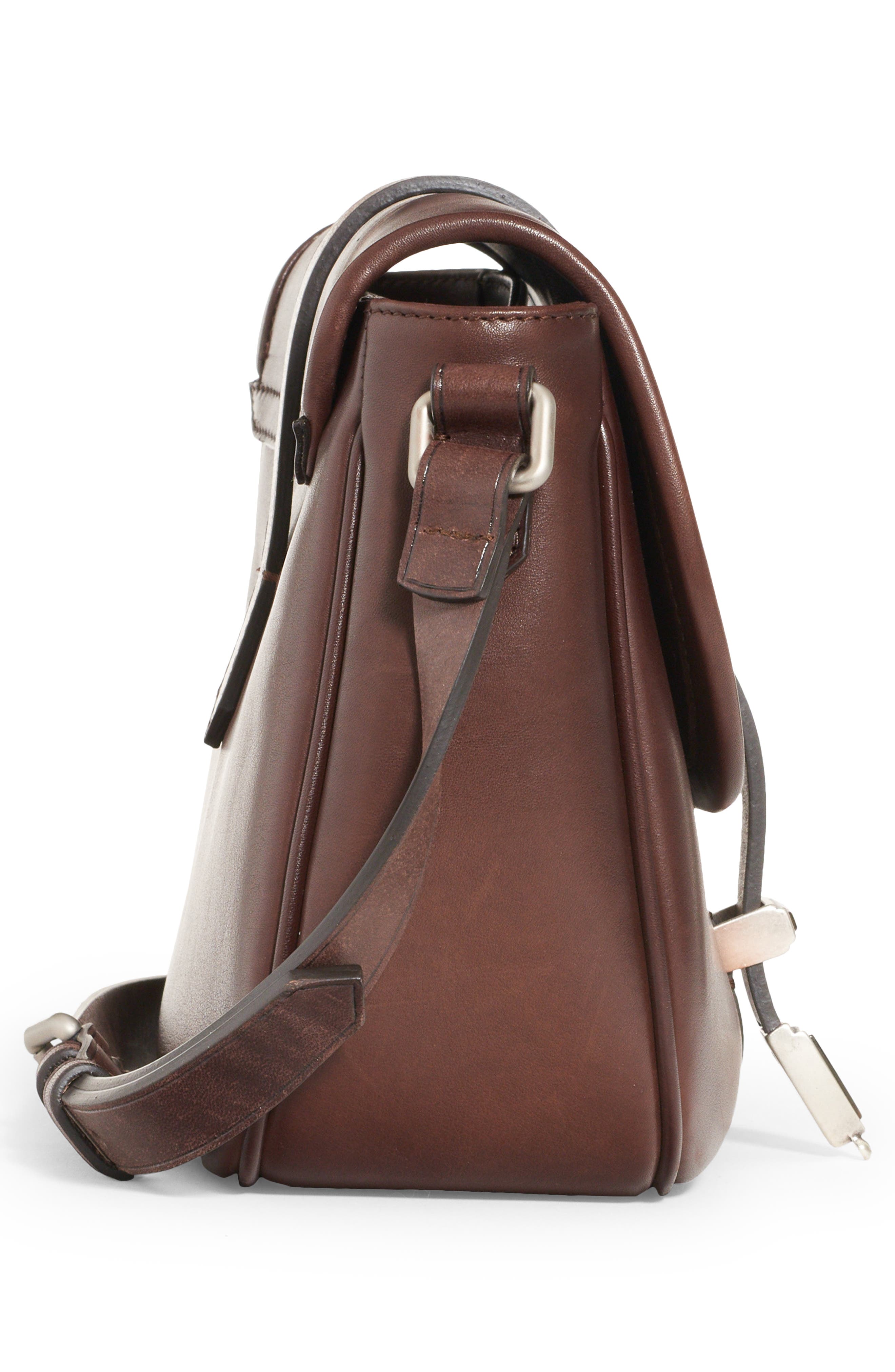 Golden Goose Medium Rodeo Leather Shoulder Bag, Alternate, color, 