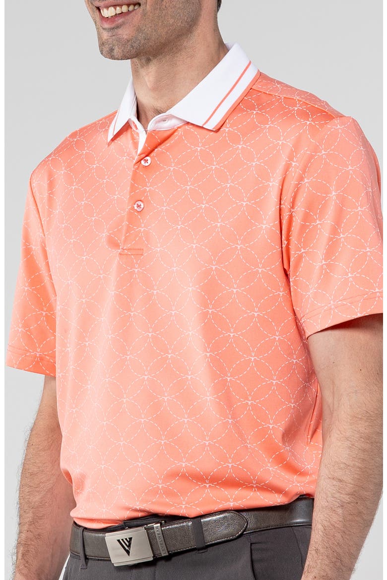 Cascase Polo, Alternate, color, SHELL PINK/ WHITE