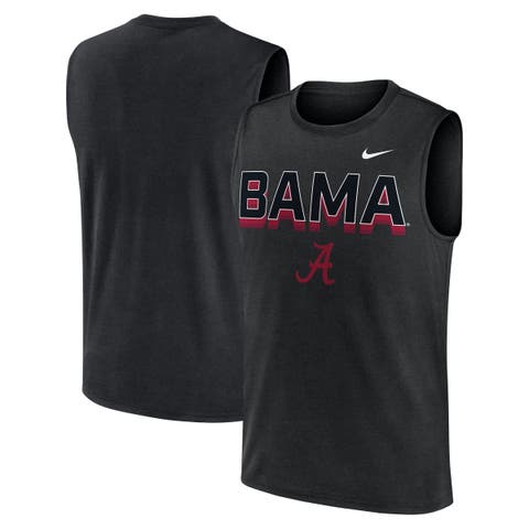 Men's Nike Black Alabama Crimson Tide Primetime Tricode Legend Performance Tank Top