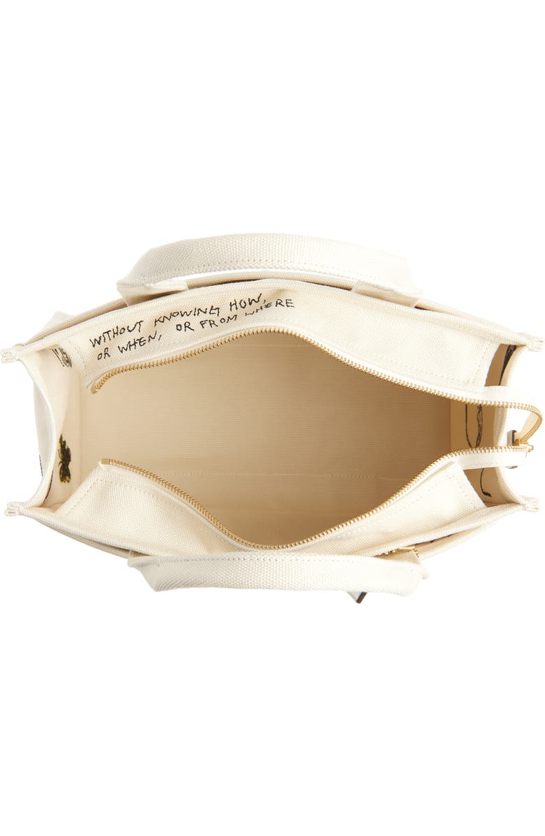 COACH Sketch Print Cotton Canvas Cargo Tote, Alternate, color,