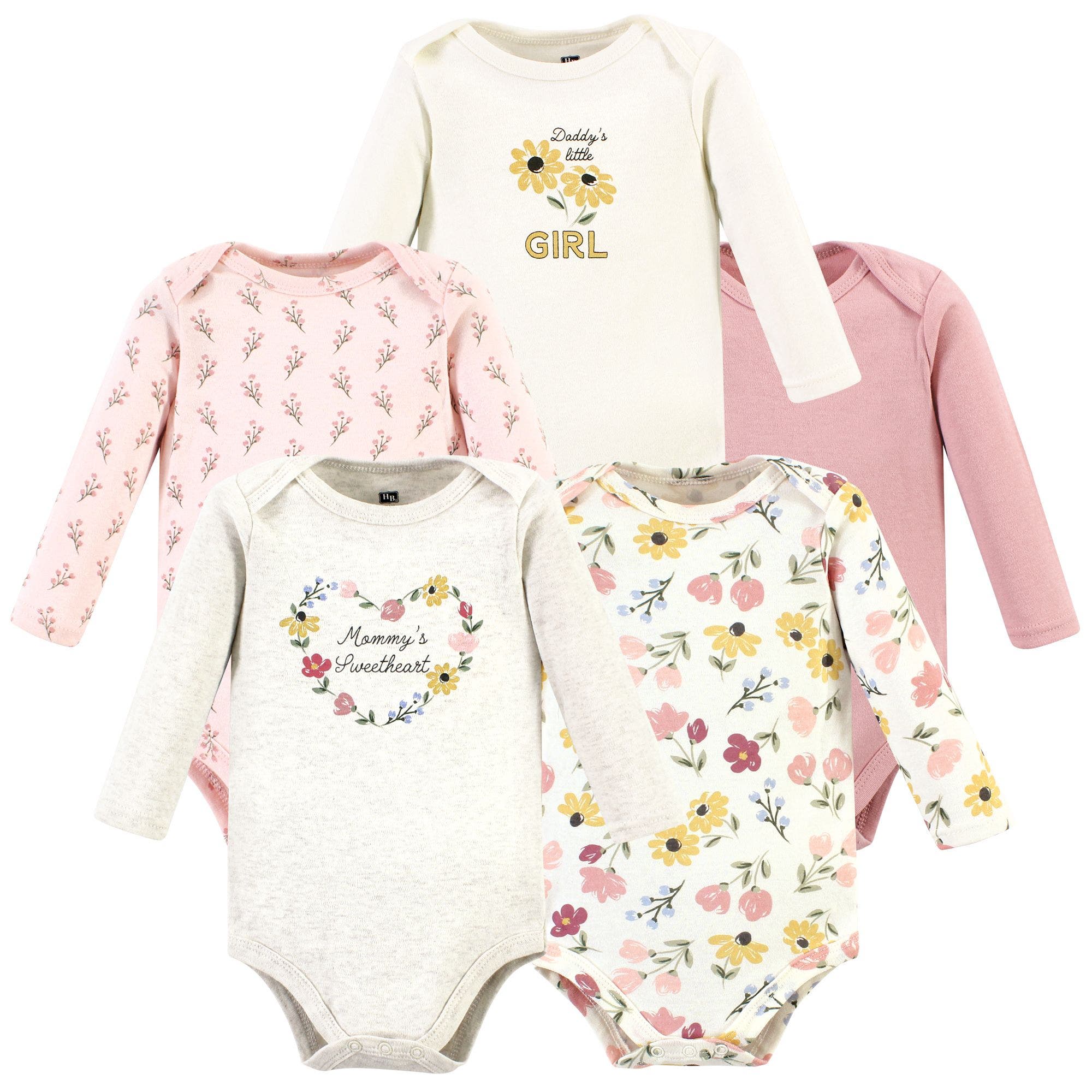 Soft Painted Floral 5 Pack