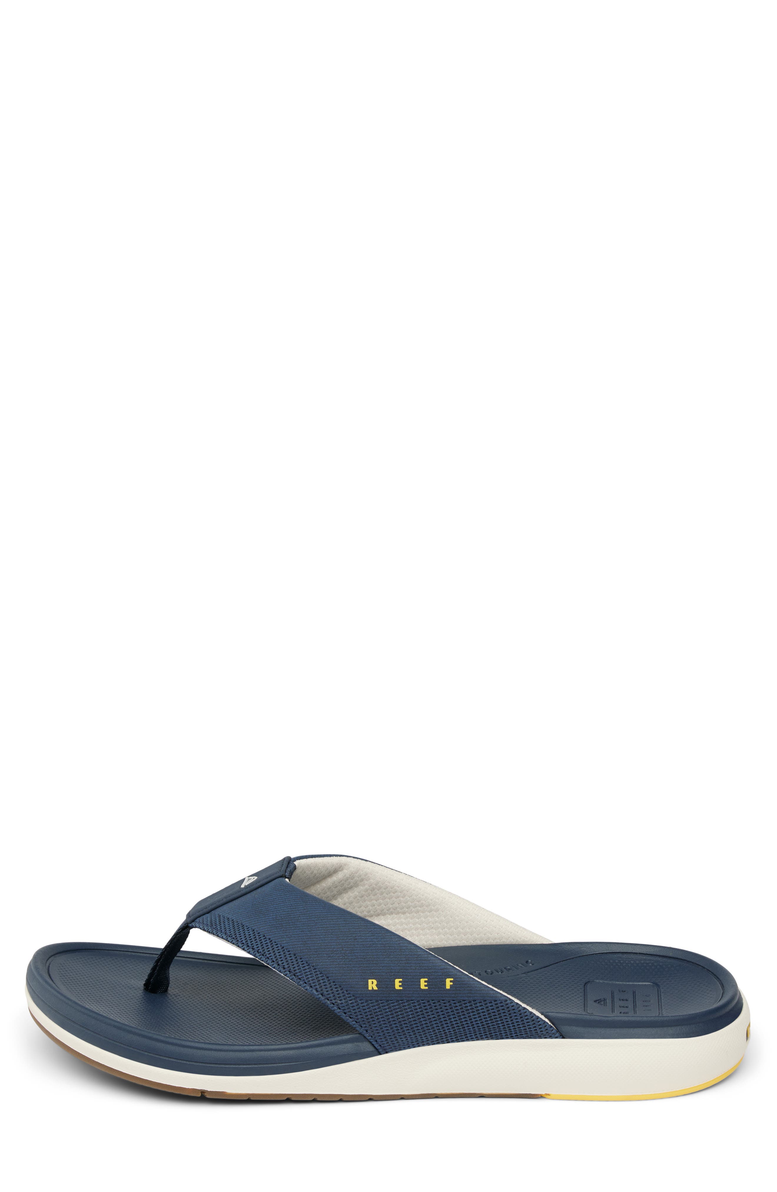 Reef Cushion Norte Water Friendly Flip Flop, Alternate, color, Navy