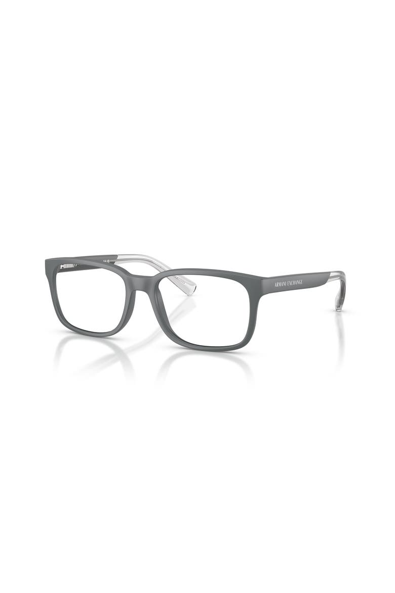 54mm Square optical glasses, Main, color, Grey