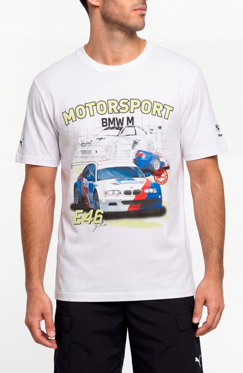 BMW M Motorsport Cotton Graphic T-Shirt