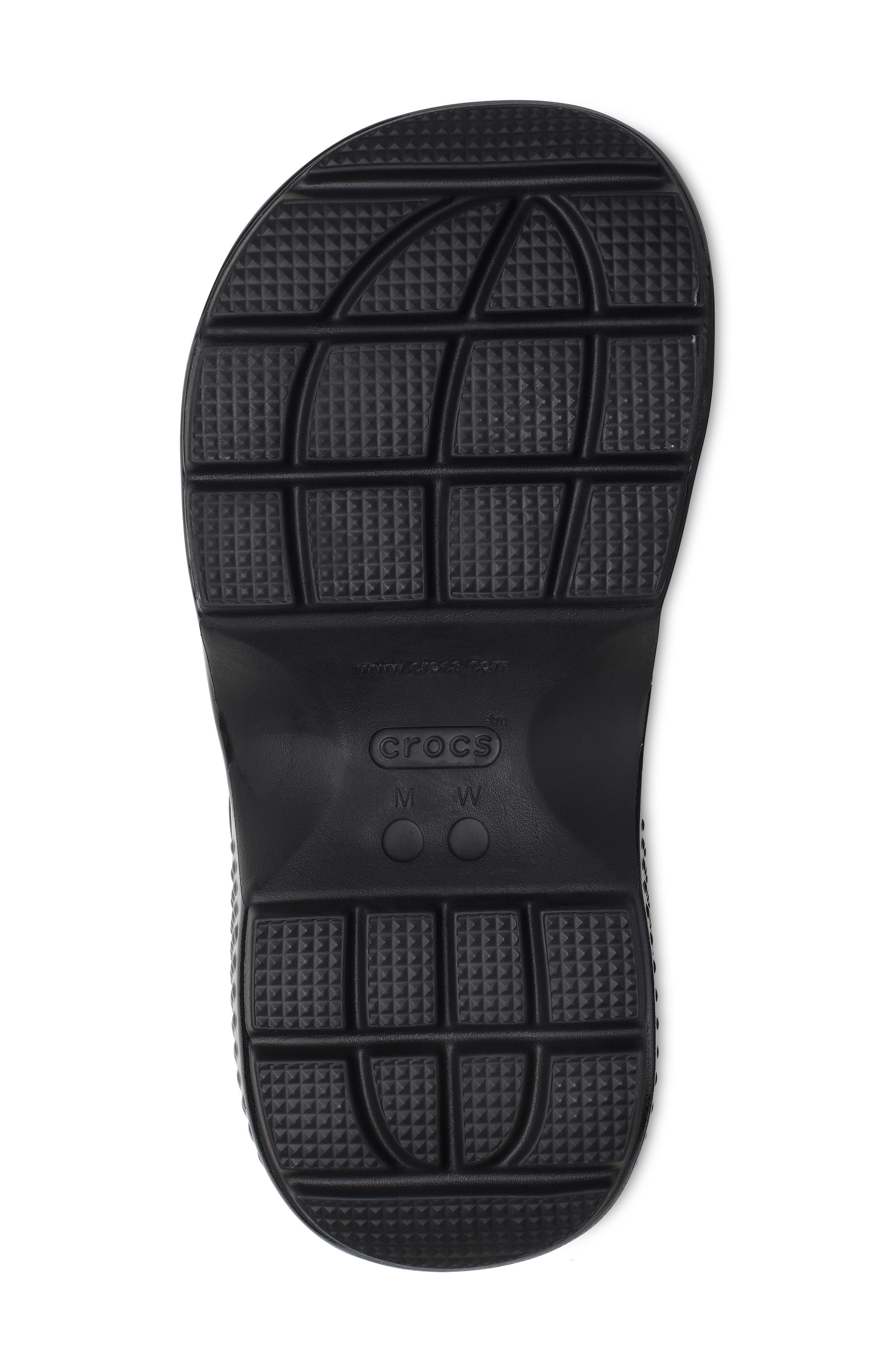 CROCS Stomp High Shine Platform Slingback Clog, Alternate, color, 