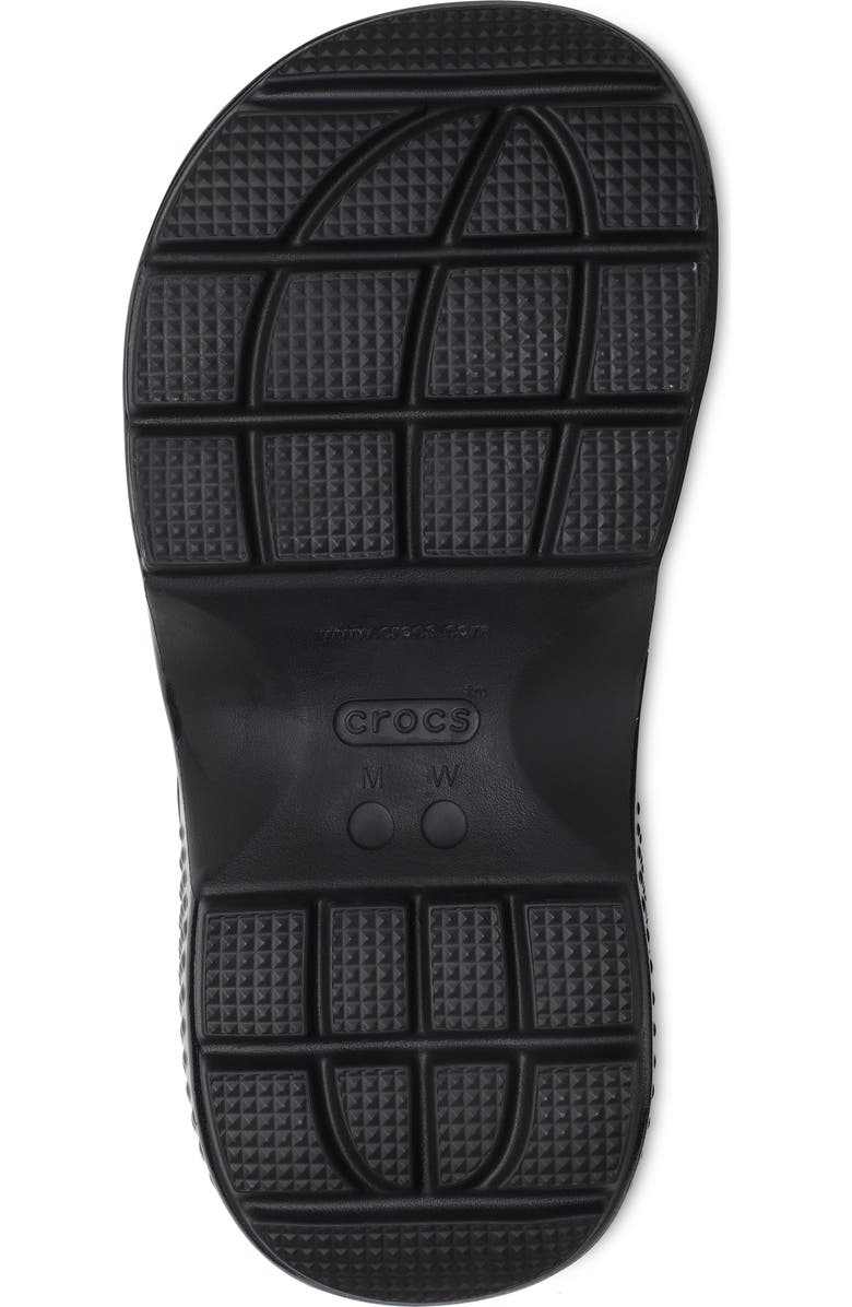 CROCS Stomp High Shine Platform Slingback Clog, Alternate, color,