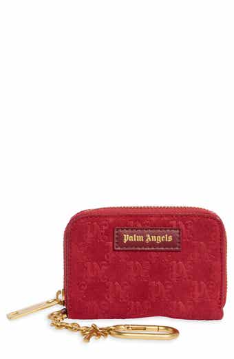 Monogram Leather Zip Around Wallet