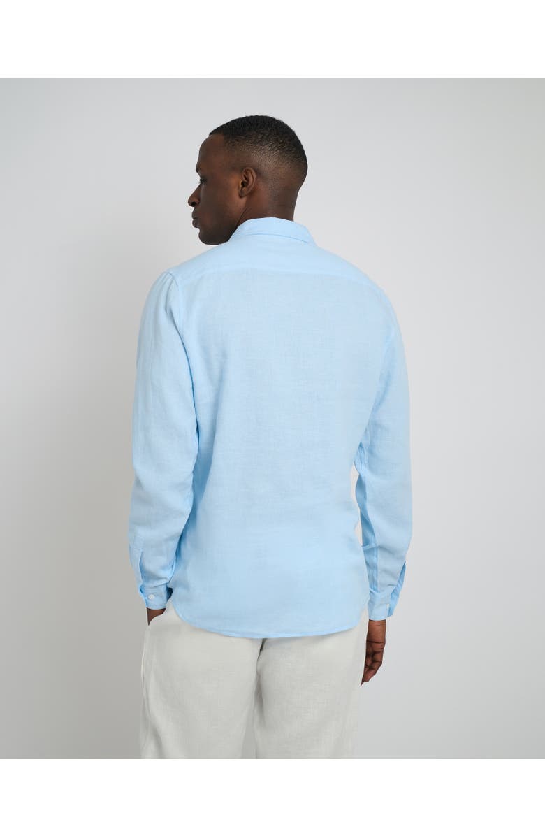 Onia Standard Long Sleeve Linen Shirt, Alternate, color, 