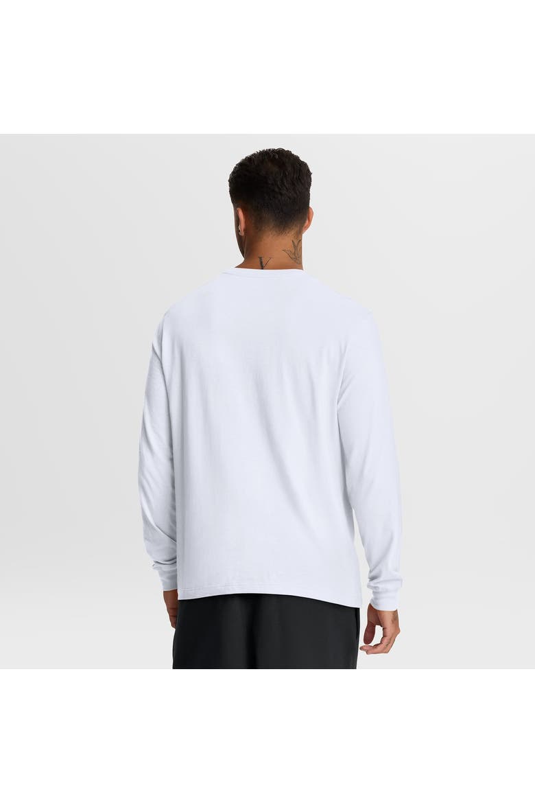 Men's Nike White Dallas Cowboys Always Prepared Essential Cotton Long Sleeve T-Shirt, Alternate, color, White