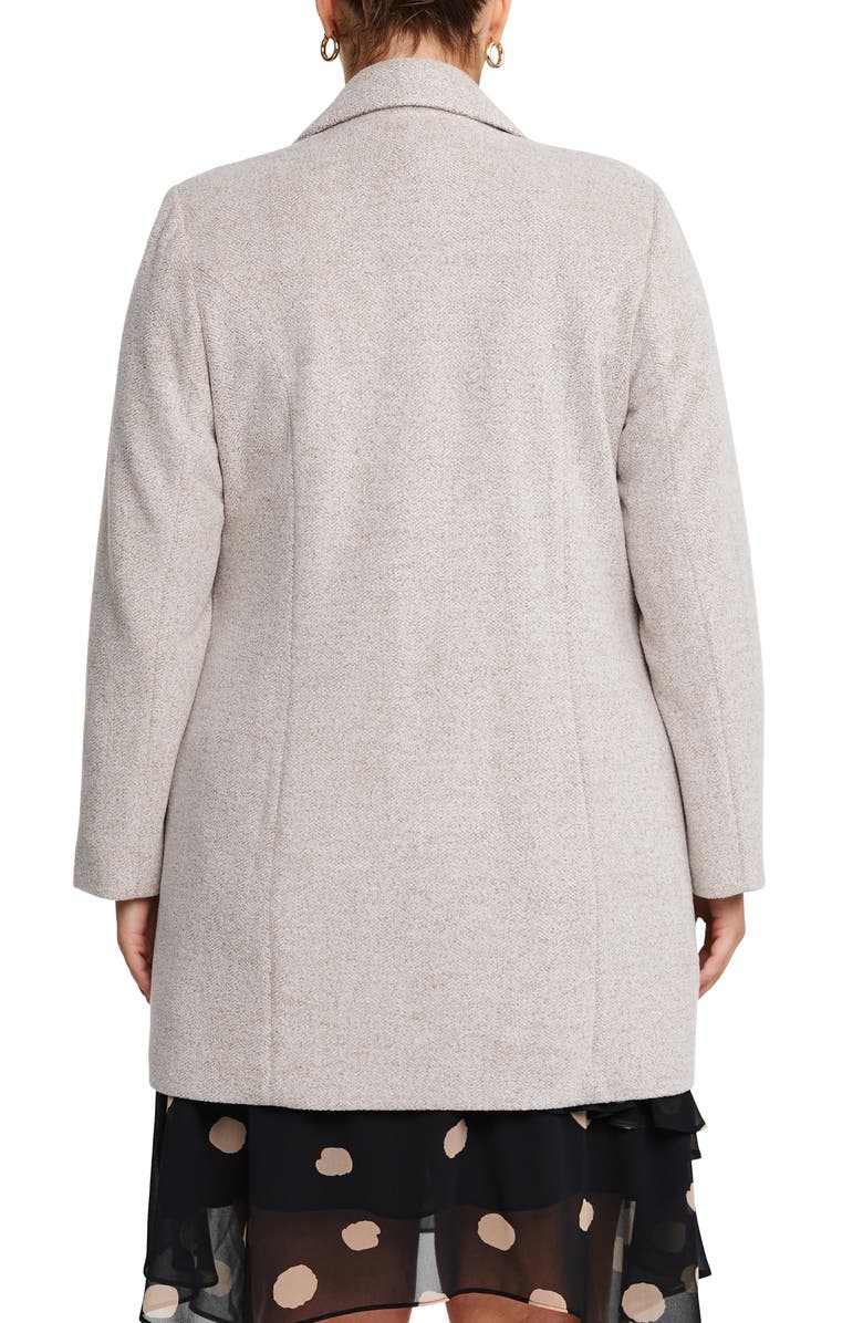 Estelle Floater Notched Lapel Coat, Alternate, color, 