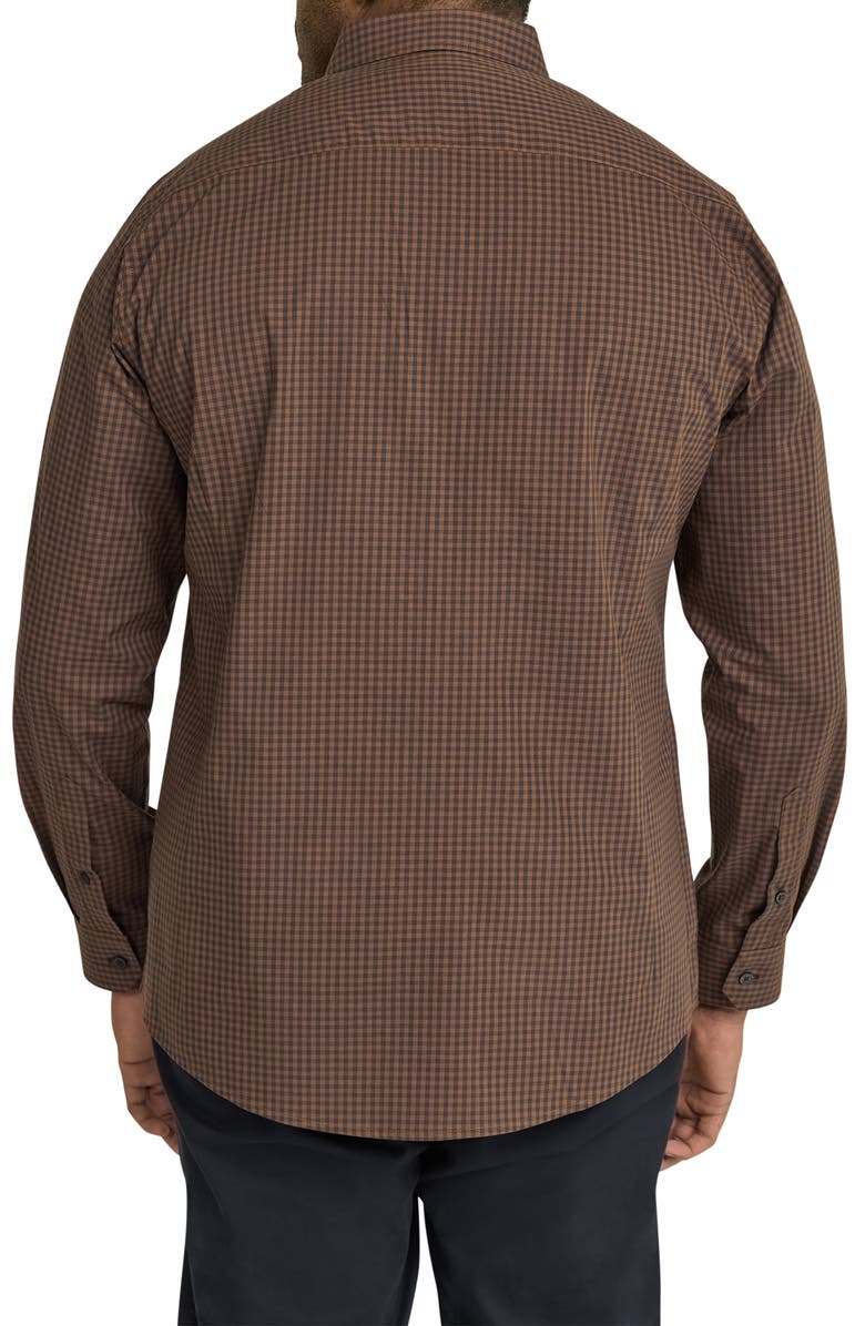 Johnny Bigg Montreal Check Stretch Cotton Button-Down Shirt, Alternate, color,