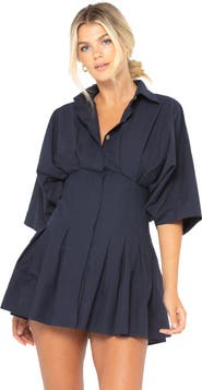 JBQ Teagan Dress in Nylon Poplin