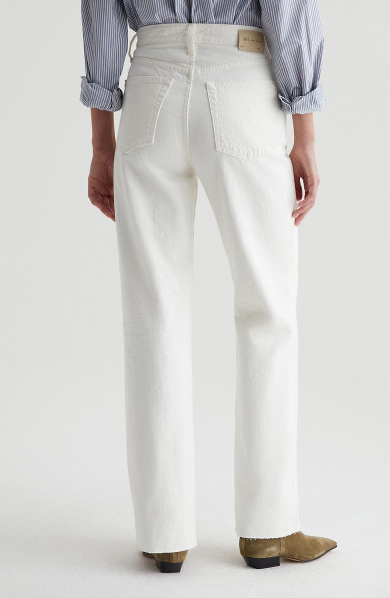 AG Kora High Waist Wide Leg Jeans, Alternate, color, 1 Year Powder