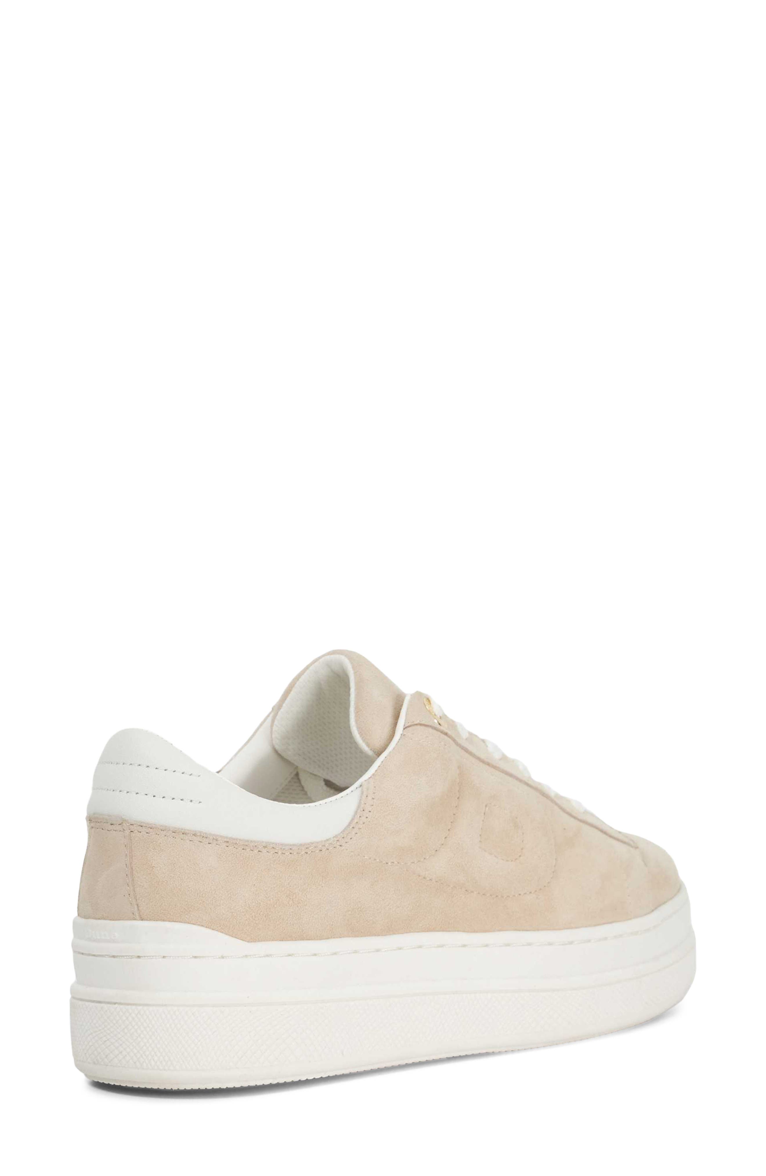 Dune London Eden Platform Sneaker, Alternate, color, Sand
