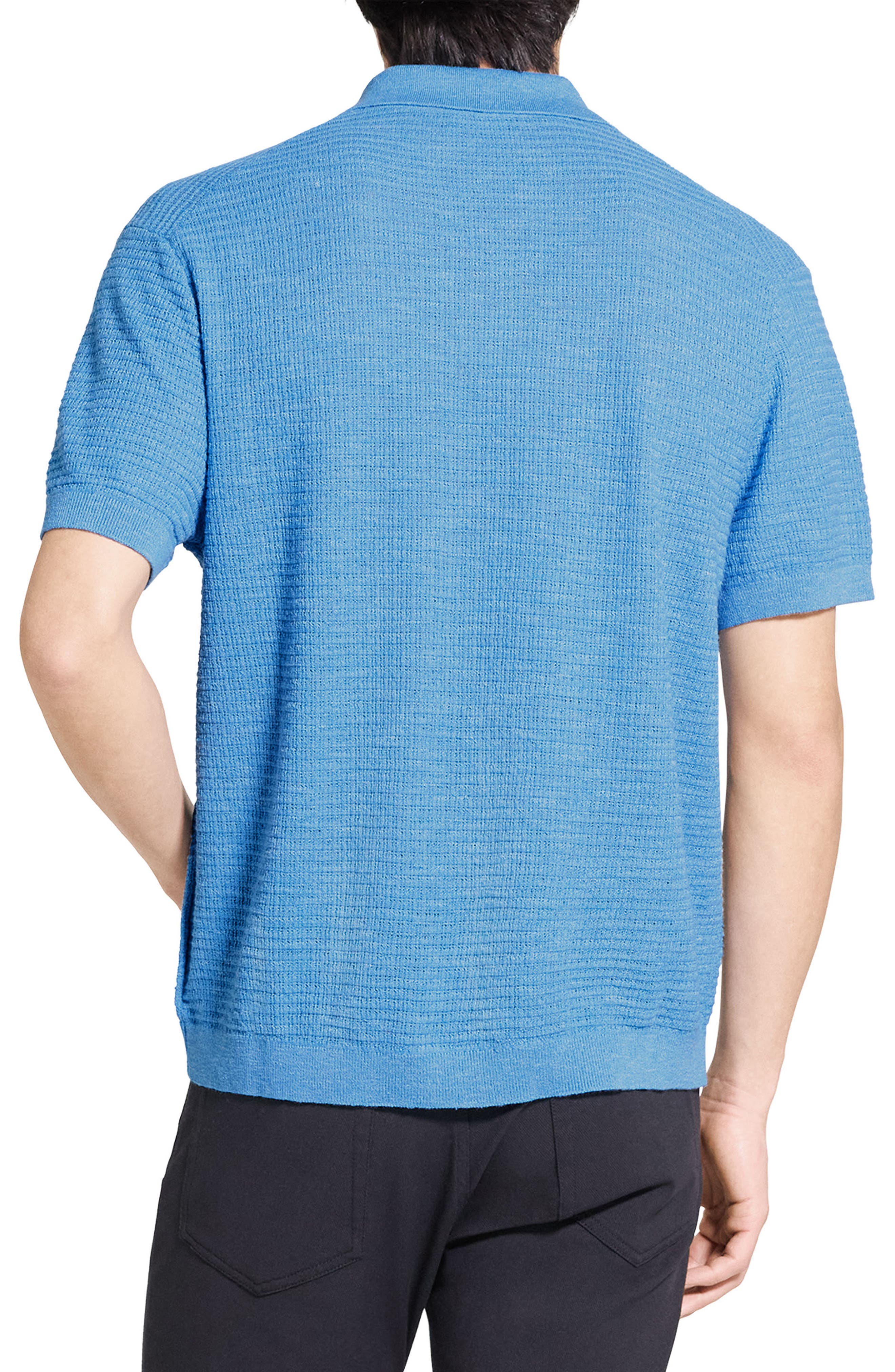 Brenan Linen Blend Polo - image 4