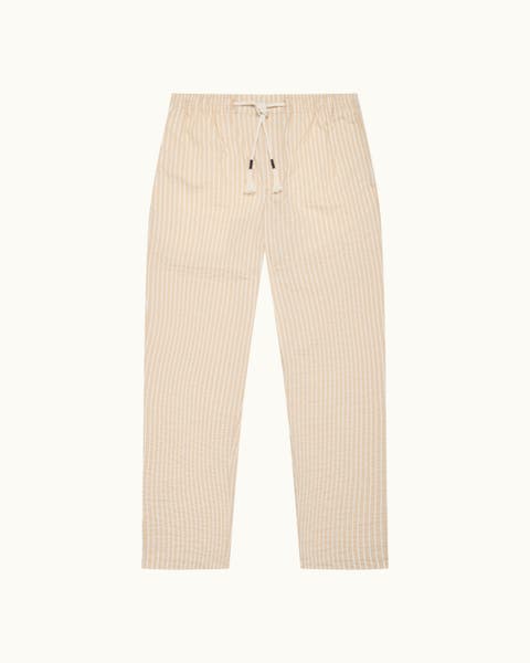 Sonoran Seersucker Relaxed Fit Seersucker Stripe Trousers