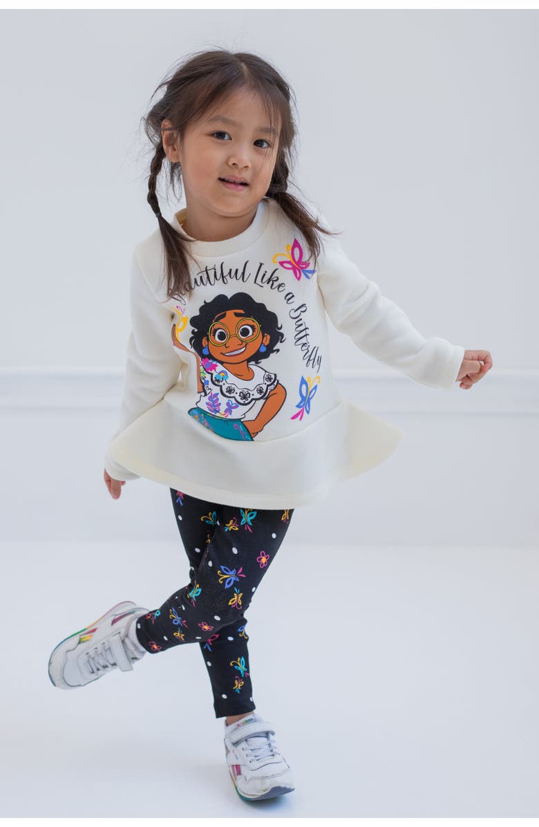 Disney Encanto Mirabel Sweatshirt & Leggings Set, Alternate, color, Beautiful Like A Butterfly